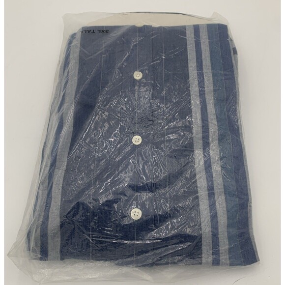 Arrow Mens Button Down Shirt Arrow 3XL Big & Tall Check Plaid Chest Pocket - Picture 2 of 4